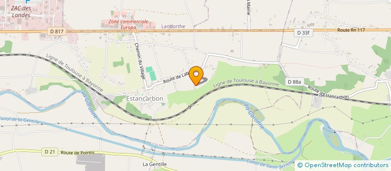 localisation de l'entreprise SARL HEAVY  ESTANCARBON