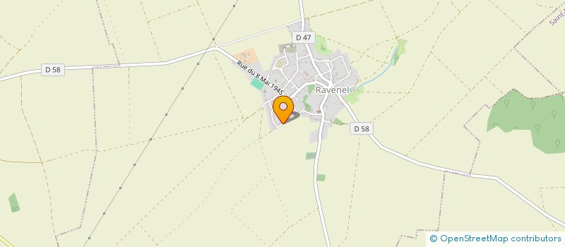 localisation de l'entreprise SARL HECQUET ET FILS  RAVENEL