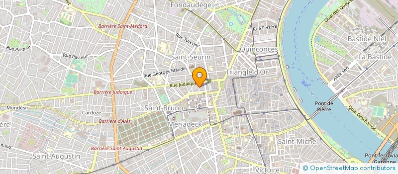 localisation de l'entreprise SARL HEDDEBAUT à BORDEAUX