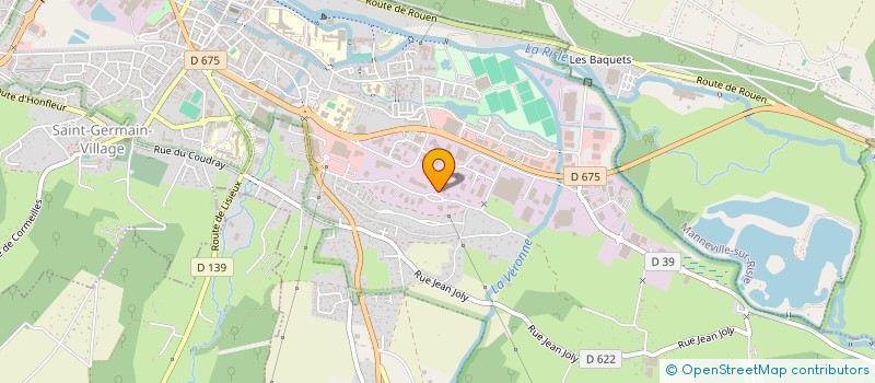 localisation de l'entreprise SARL HEDOUIN  PONT-AUDEMER