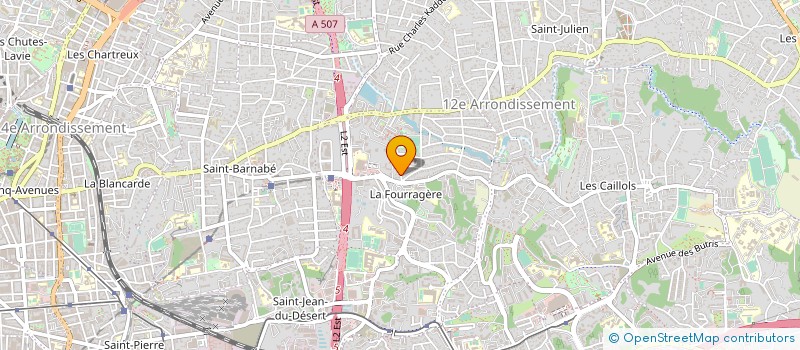 localisation de l'entreprise SARL HEIDI à MARSEILLE