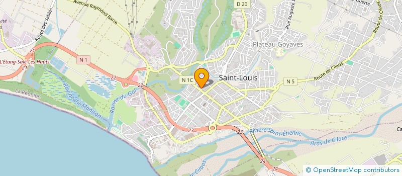 localisation de l'entreprise SARL HELADO à SAINT-LOUIS