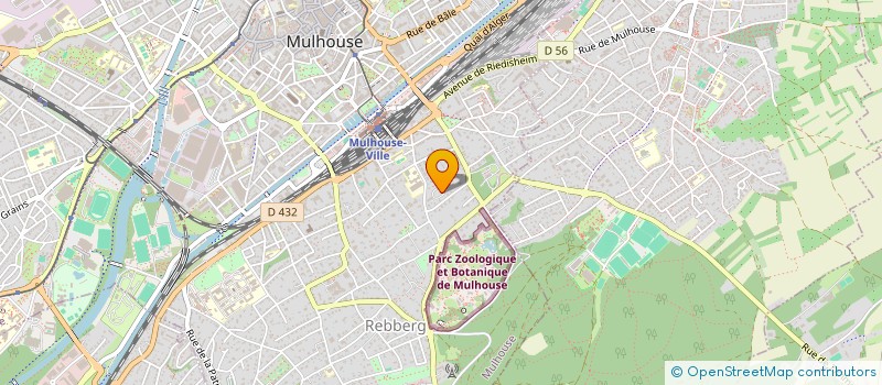 localisation de l'entreprise SARL HELAN  MULHOUSE