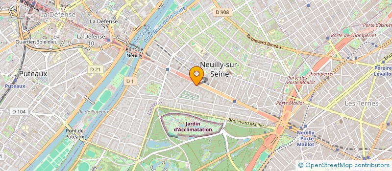 localisation de l'entreprise SARL HELENA à NEUILLY-SUR-SEINE