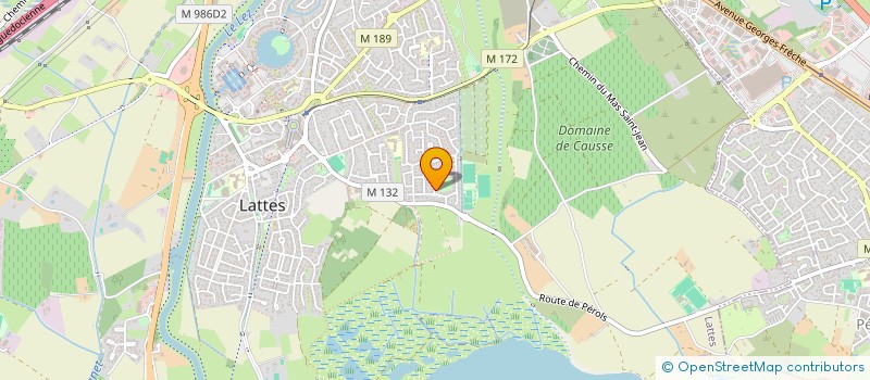 localisation de l'entreprise SARL HELENA à LATTES