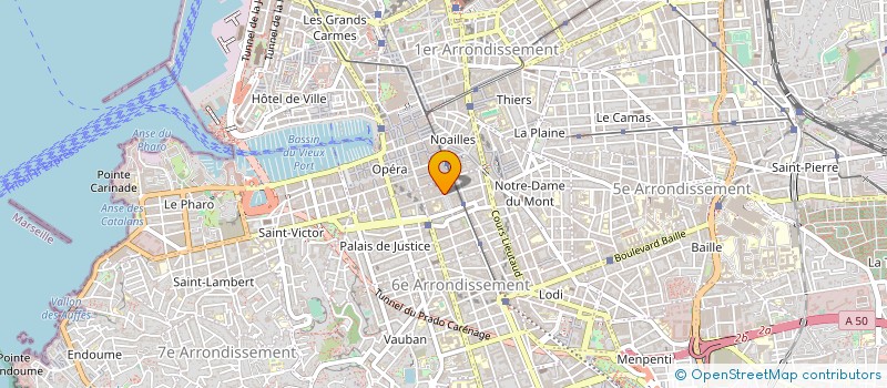 localisation de l'entreprise SARL HELENE à MARSEILLE