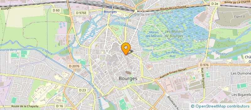 localisation de l'entreprise SARL HELENE  BOURGES