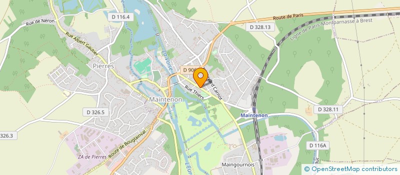 localisation de l'entreprise SARL HELEPHIL à MAINTENON