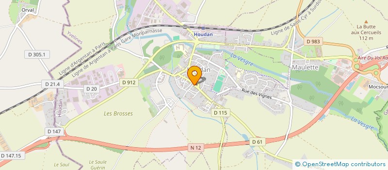 localisation de l'entreprise SARL HELGI  HOUDAN