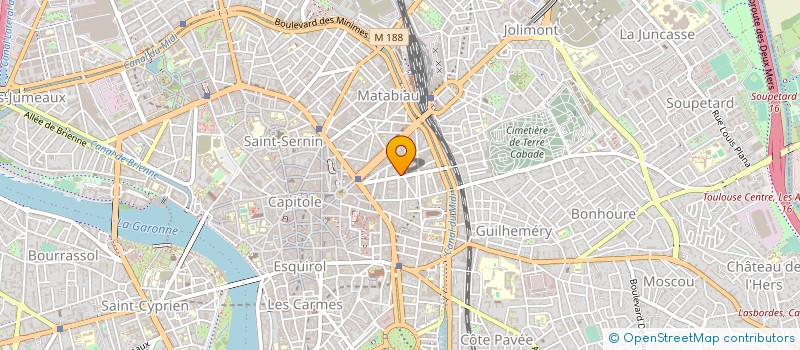 localisation de l'entreprise SARL HELIE à TOULOUSE