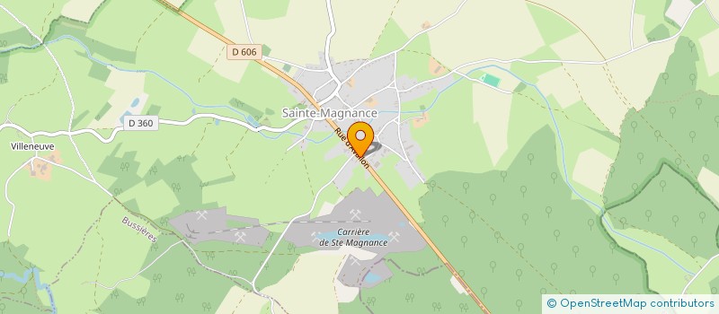 localisation de l'entreprise SARL HELION à SAINTE-MAGNANCE
