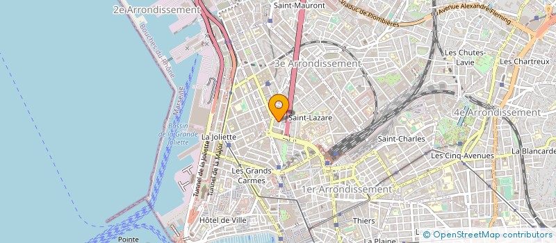 localisation de l'entreprise SARL HELIOPTIC à MARSEILLE 3