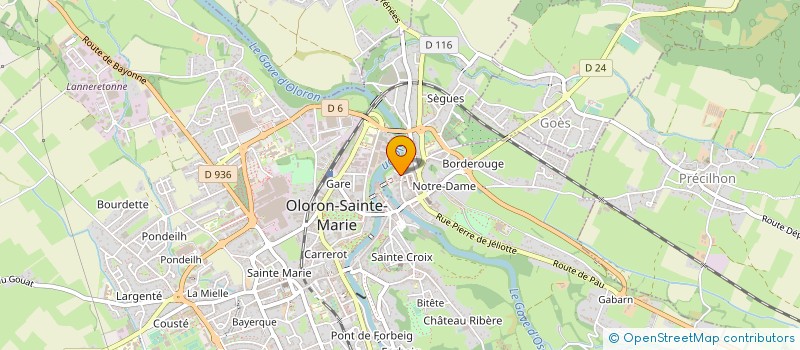 localisation de l'entreprise SARL HELIOS ENVIRONNEMENT à OLORON-SAINTE-MARIE