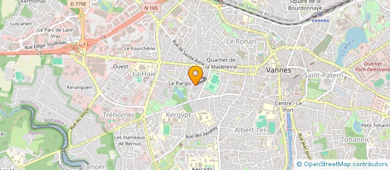 localisation de l'entreprise SARL HELLAIR à VANNES
