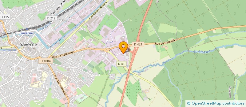 localisation de l'entreprise SARL HELLIX à HOMBOURG-HAUT