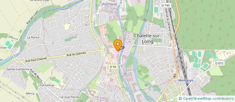 localisation de l'entreprise SARL HELLO MEUBLE à CHALETTE-SUR-LOING