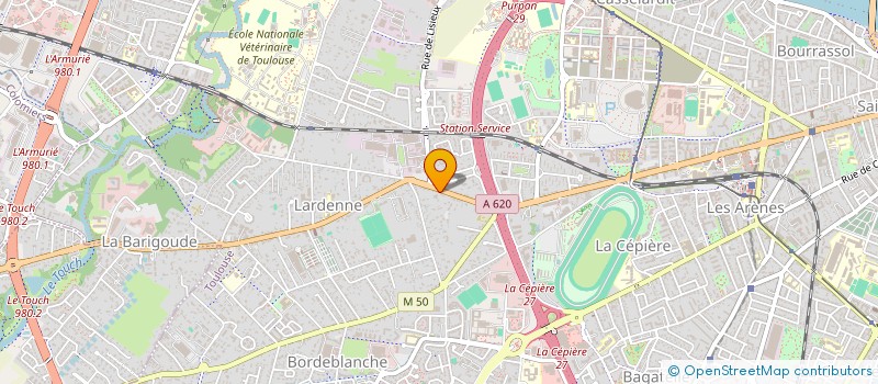 localisation de l'entreprise SARL HELLO PRESSING SERVICES à TOULOUSE