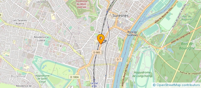 localisation de l'entreprise SARL HELOCLEM à SURESNES
