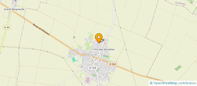 localisation de l'entreprise SARL HEM  BOYNES