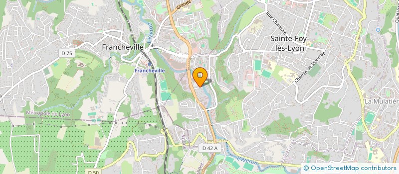 localisation de l'entreprise SARL HENRI à SAINTE-FOY-LES-LYON