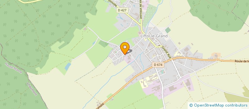 localisation de l'entreprise SARL HENRY ERIC à LIFFOL-LE-GRAND