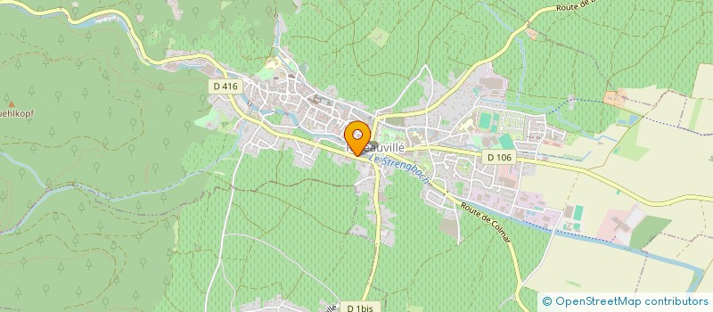 localisation de l'entreprise SARL HENRY FUCHS à RIBEAUVILLE
