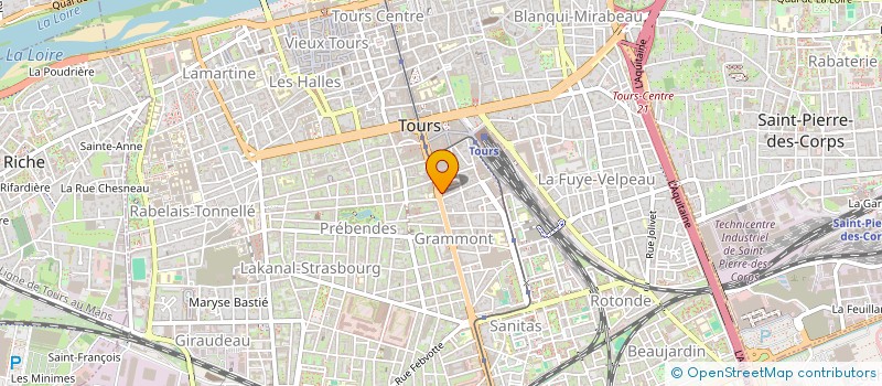 localisation de l'entreprise SARL HENRY'S  TOURS