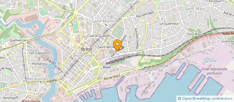 localisation de l'entreprise SARL HEOL à BREST