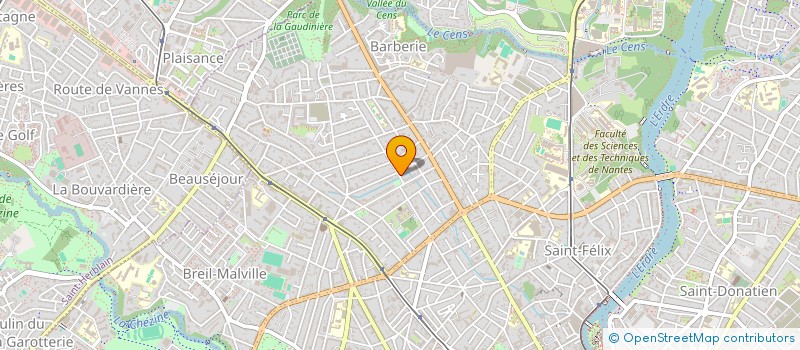 localisation de l'entreprise SARL HEP  NANTES