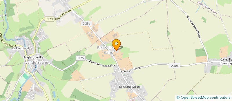 localisation de l'entreprise SARL HERAULT C  BELLEVILLE-EN-CAUX