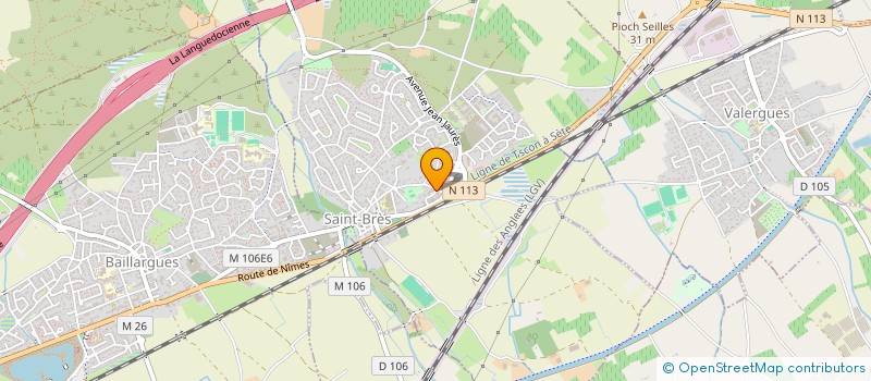 localisation de l'entreprise SARL HERAULT GAZ à SAINT-BRES