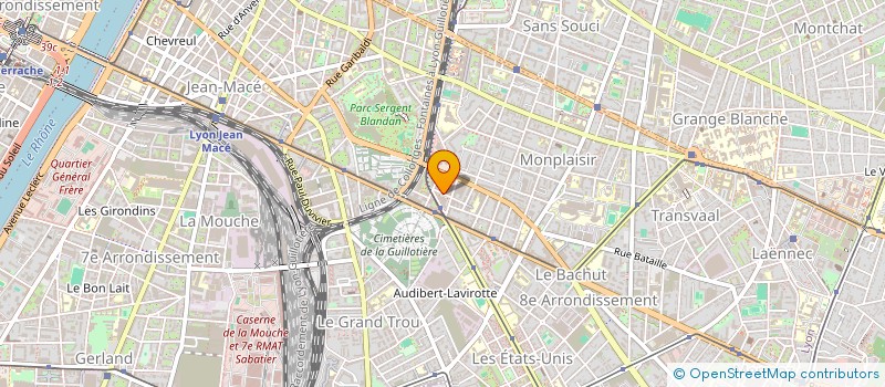 localisation de l'entreprise SARL HERITIER  LYON