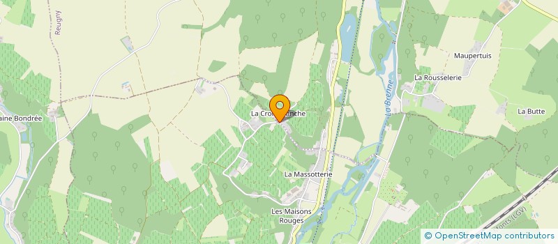 localisation de l'entreprise SARL HERIVAULT  REUGNY