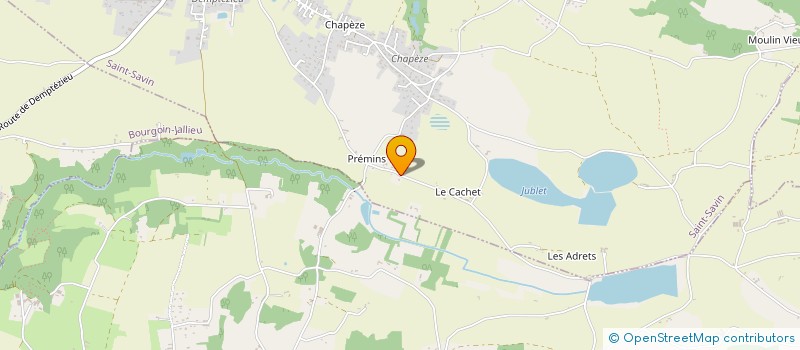 localisation de l'entreprise SARL HERMES IMMOBILIER à SAINT-SAVIN