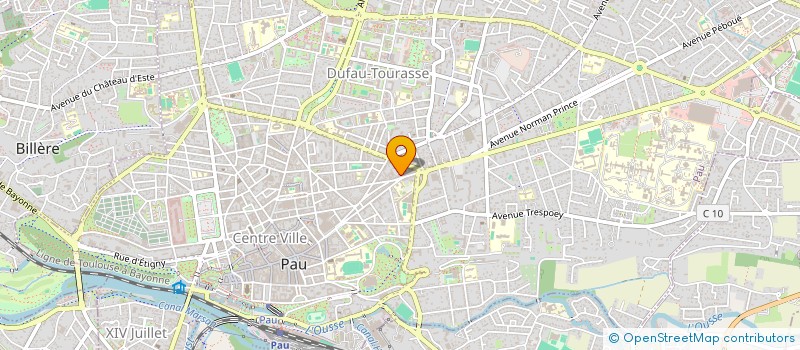 localisation de l'entreprise SARL HERRAIZ à PAU