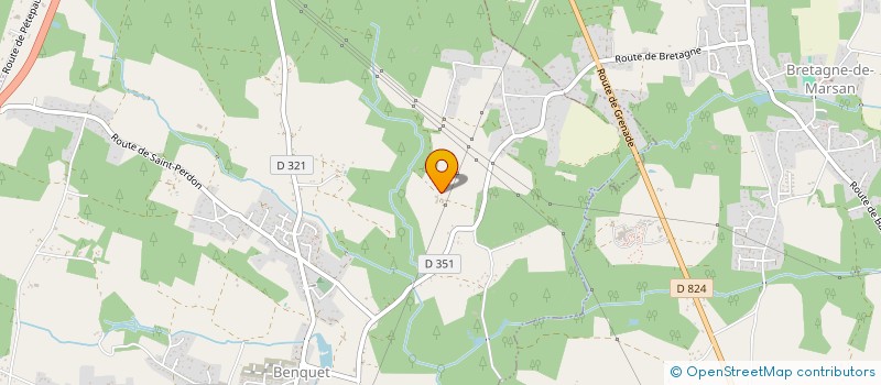 localisation de l'entreprise SARL HERVE à BENQUET