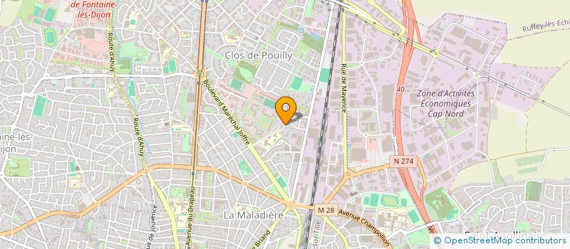 localisation de l'entreprise SARL HERVE GALLIMARD à DIJON