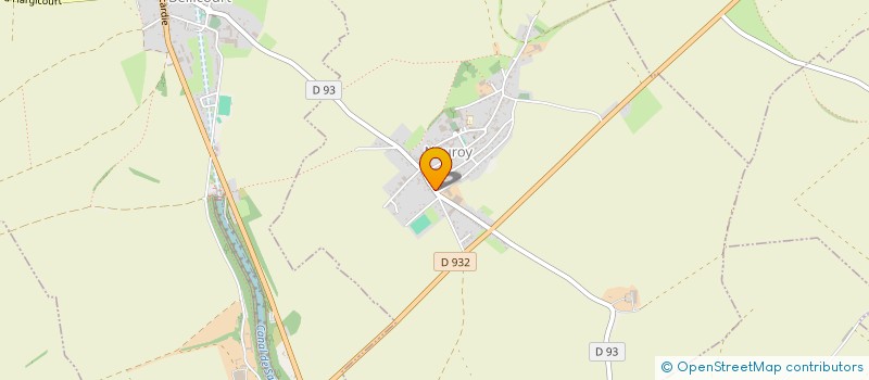 localisation de l'entreprise SARL HERVE SOYEZ à NAUROY
