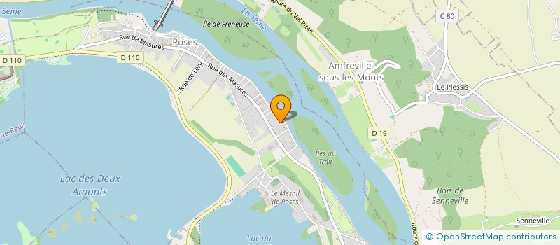 localisation de l'entreprise SARL HERVIEUX JOHNNY à POSES