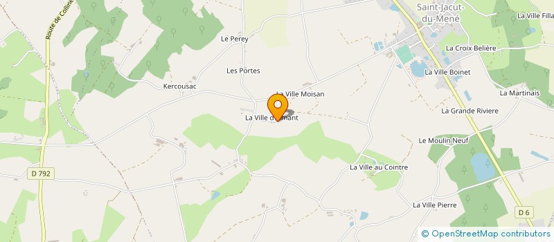 localisation de l'entreprise SARL HERY à LE MENE
