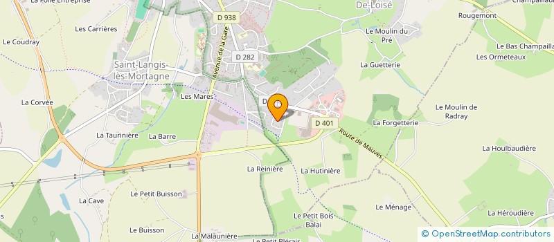 localisation de l'entreprise SARL HESNAUX à MORTAGNE-AU-PERCHE