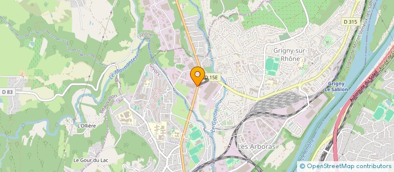 localisation de l'entreprise SARL HESTIA  GRIGNY