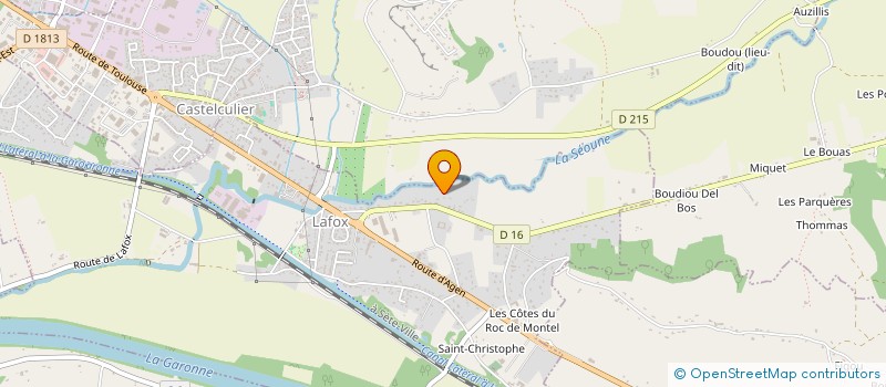 localisation de l'entreprise SARL HESTIA  LAFOX