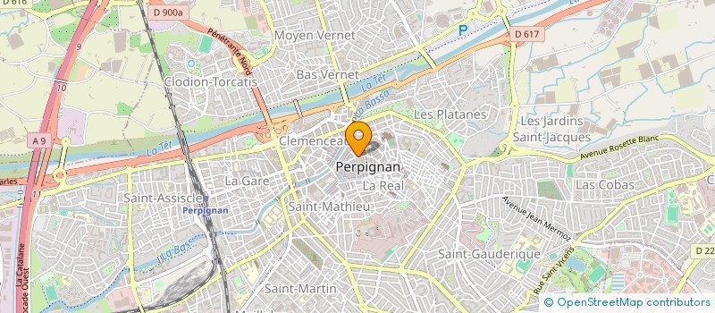 localisation de l'entreprise SARL HEURE ET MONTRES 66 à PERPIGNAN