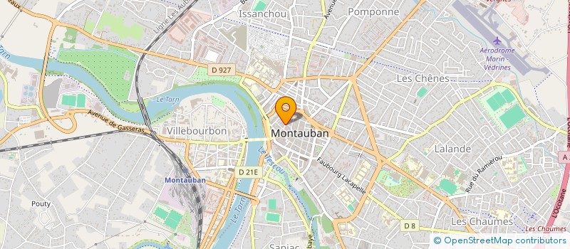 localisation de l'entreprise SARL HEURTEAU à MONTAUBAN