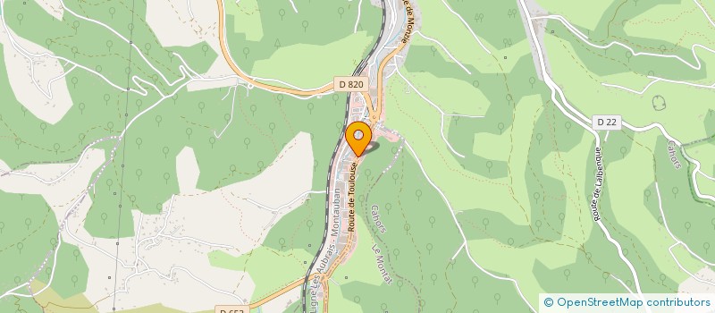 localisation de l'entreprise SARL HEXACOLOR  CAHORS