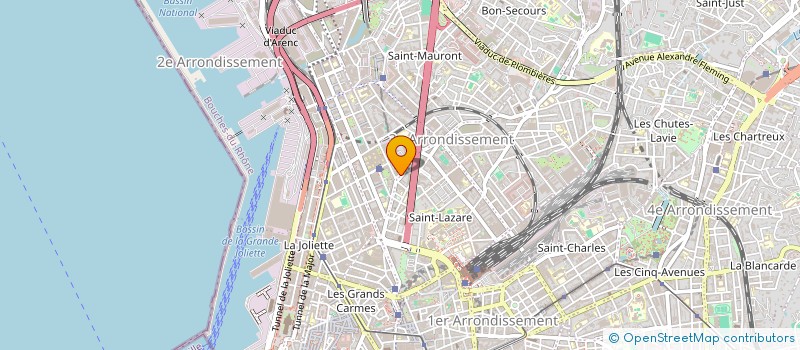 localisation de l'entreprise SARL HFC à MARSEILLE