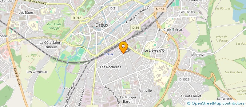 localisation de l'entreprise SARL HFD BATIMENT à DREUX