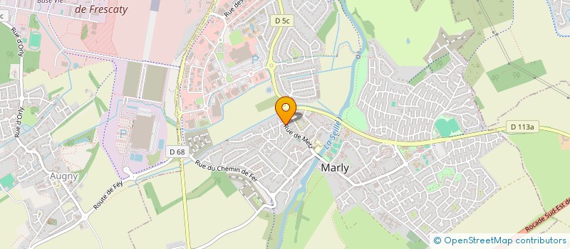 localisation de l'entreprise SARL HGP ASSAINISSEMENTS à MARLY
