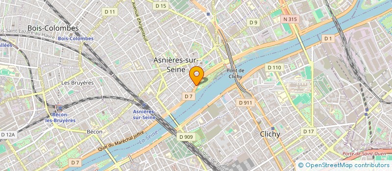 localisation de l'entreprise SARL HIBABUS à ASNIERES-SUR-SEINE